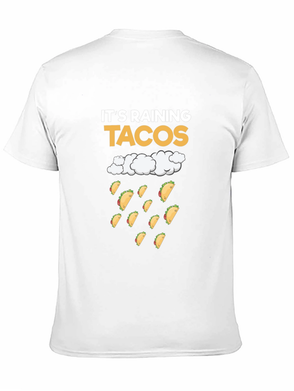 Its Raining Tacos Black T-Shirt