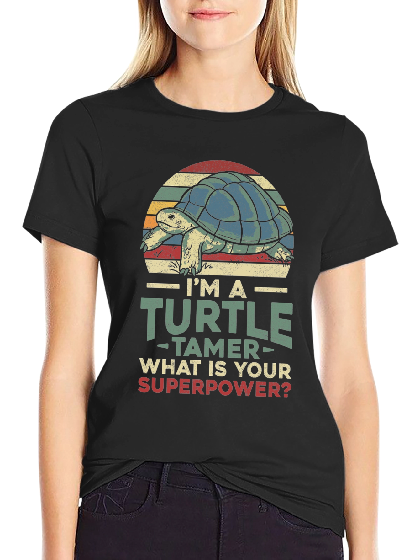 Im a Turtle Tamer T-Shirt Superpower Graphic Tee