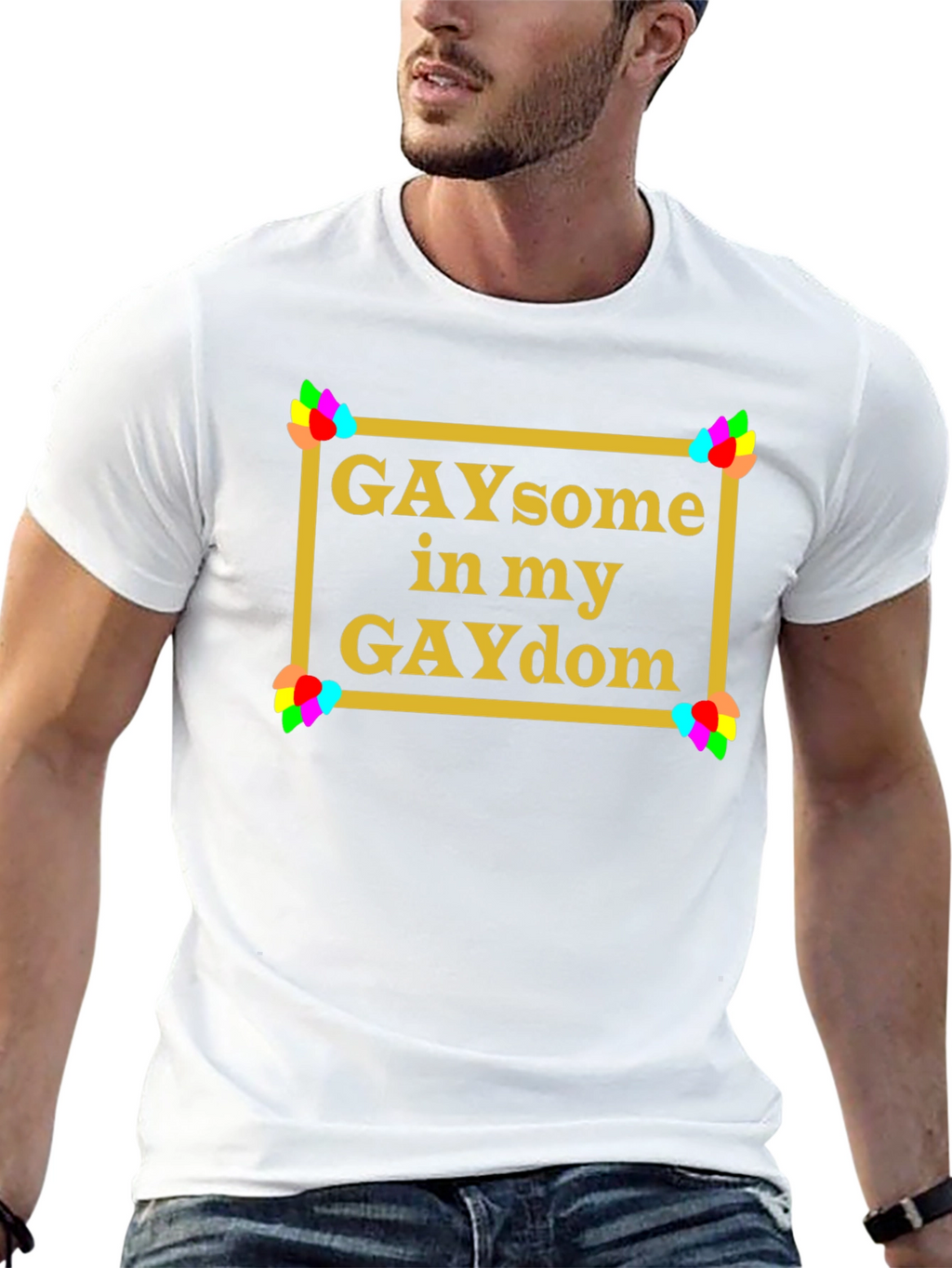 GAYsome in my GAYdom Black T-Shirt