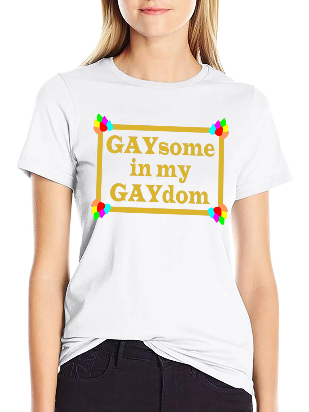 GAYsome in my GAYdom Black T-Shirt