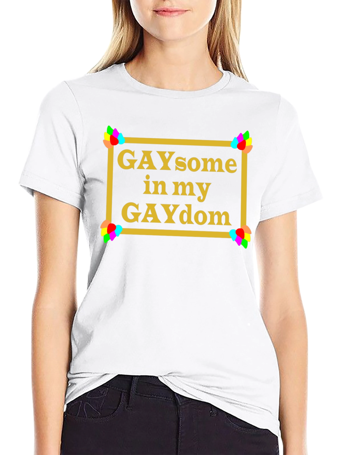 GAYsome in my GAYdom Black T-Shirt