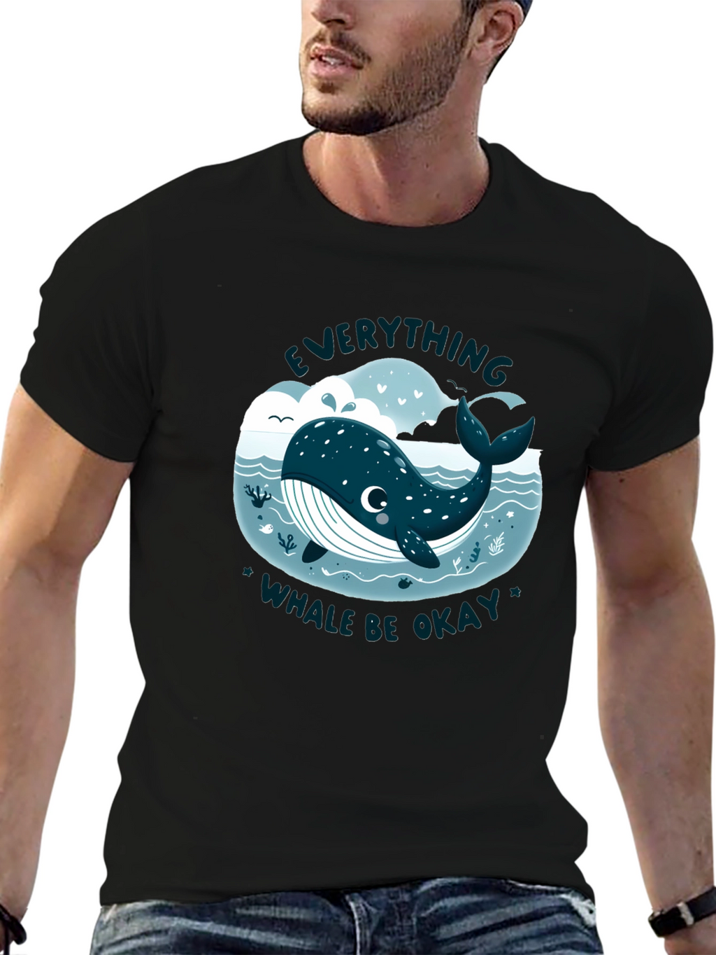 Everything Whale Be Okay T-Shirt