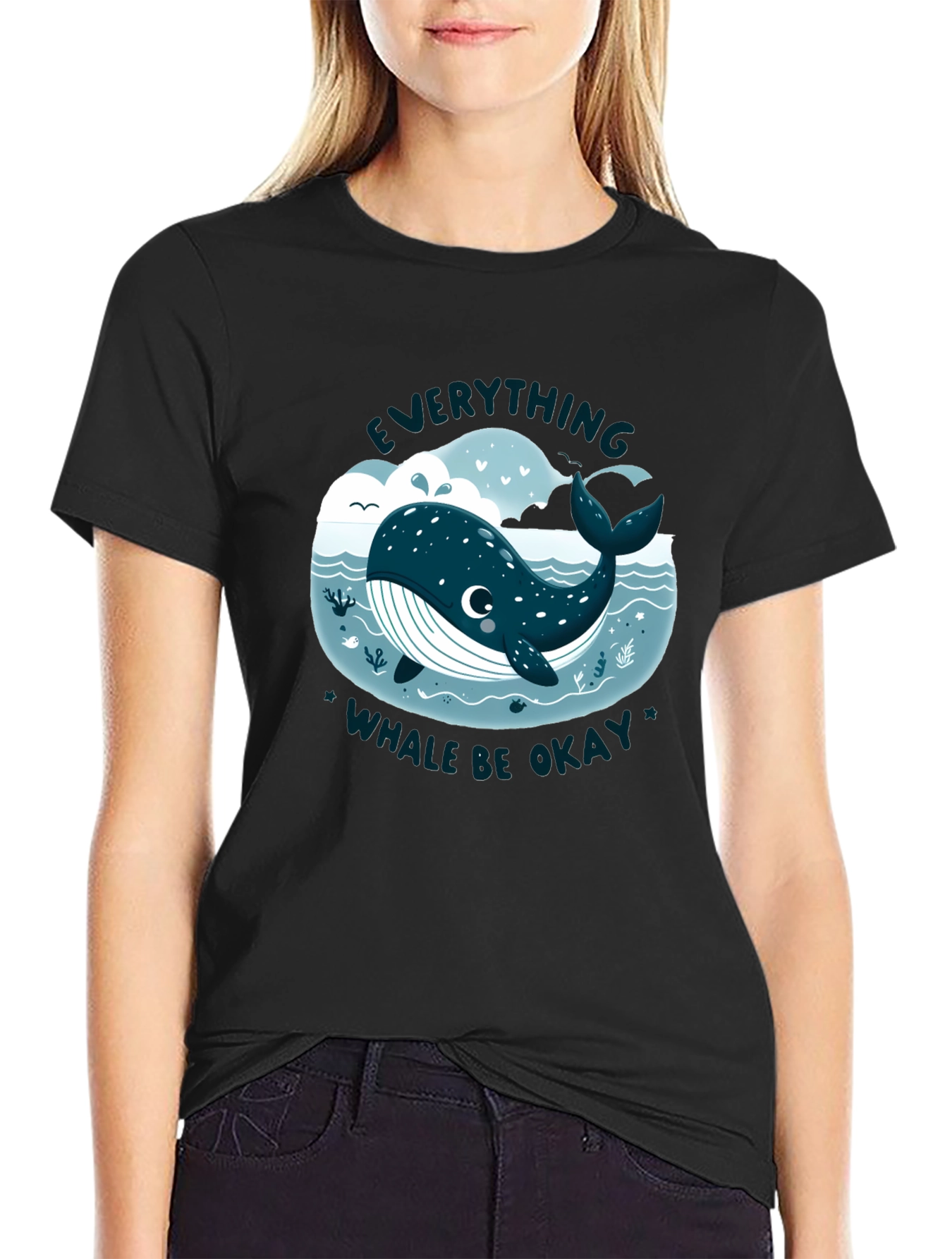 Everything Whale Be Okay T-Shirt