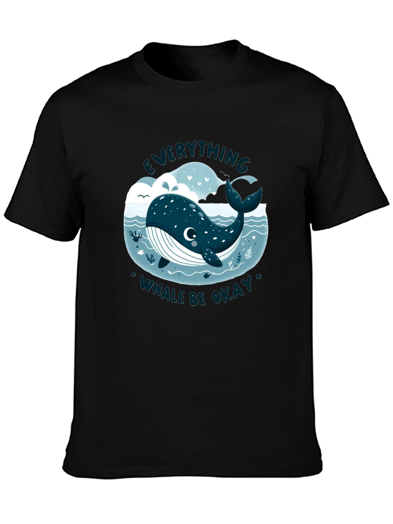 Everything Whale Be Okay T-Shirt
