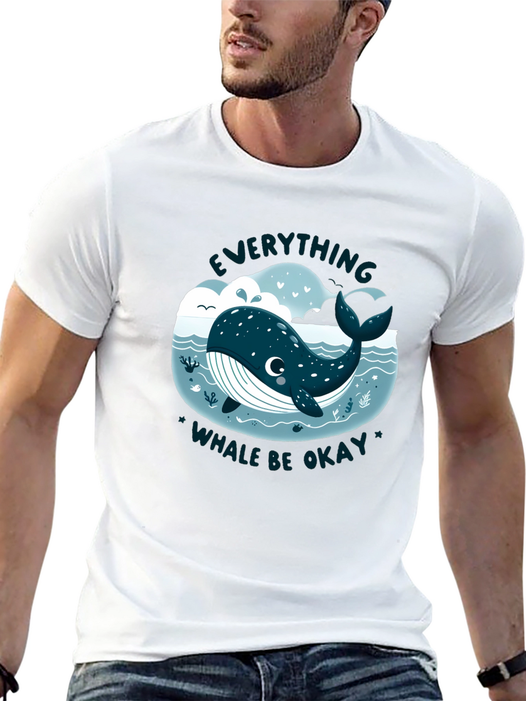 Everything Whale Be Okay T-Shirt