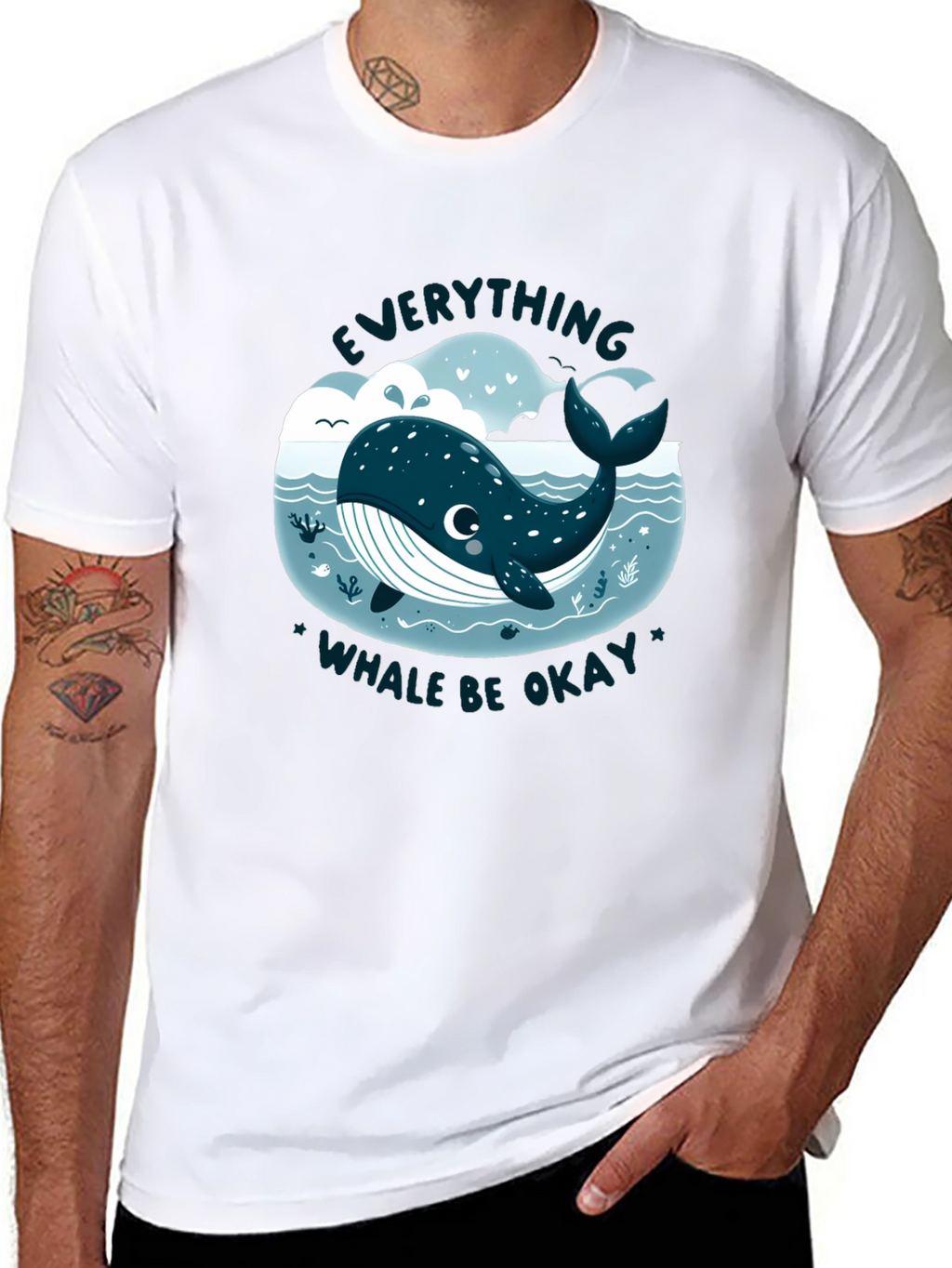 Everything Whale Be Okay T-Shirt