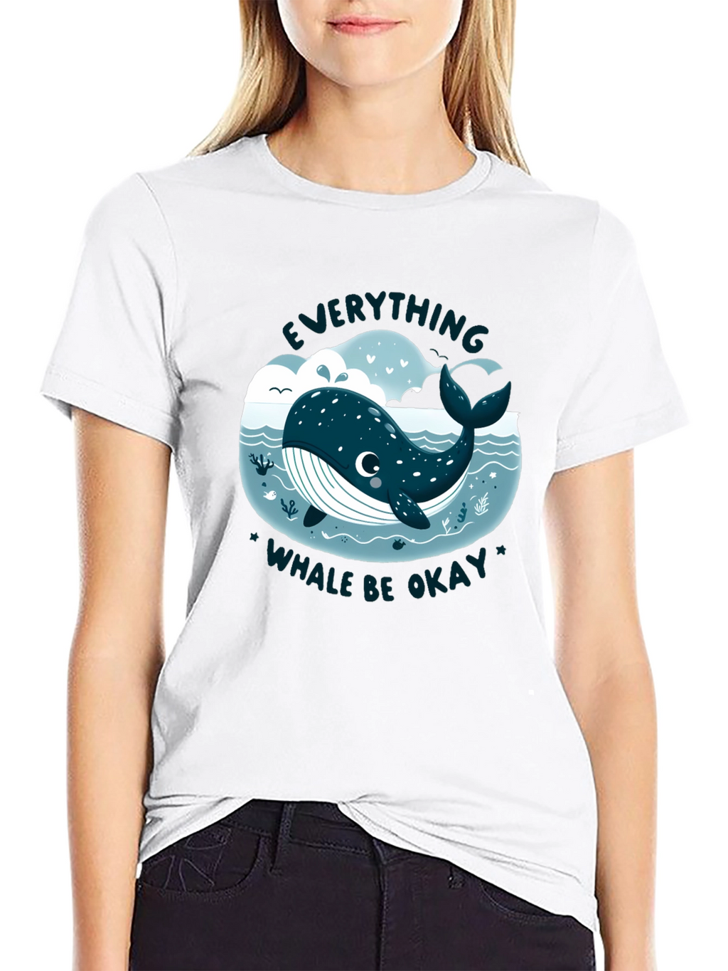 Everything Whale Be Okay T-Shirt