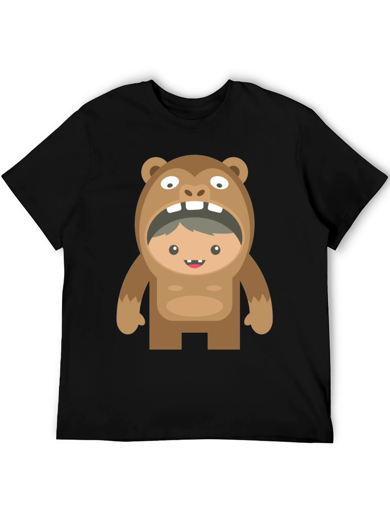 Bear Costume Boy T-Shirt - Funny Graphic Tee