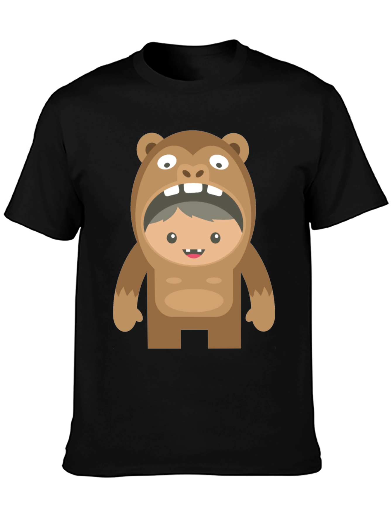 Bear Costume Boy T-Shirt - Funny Graphic Tee