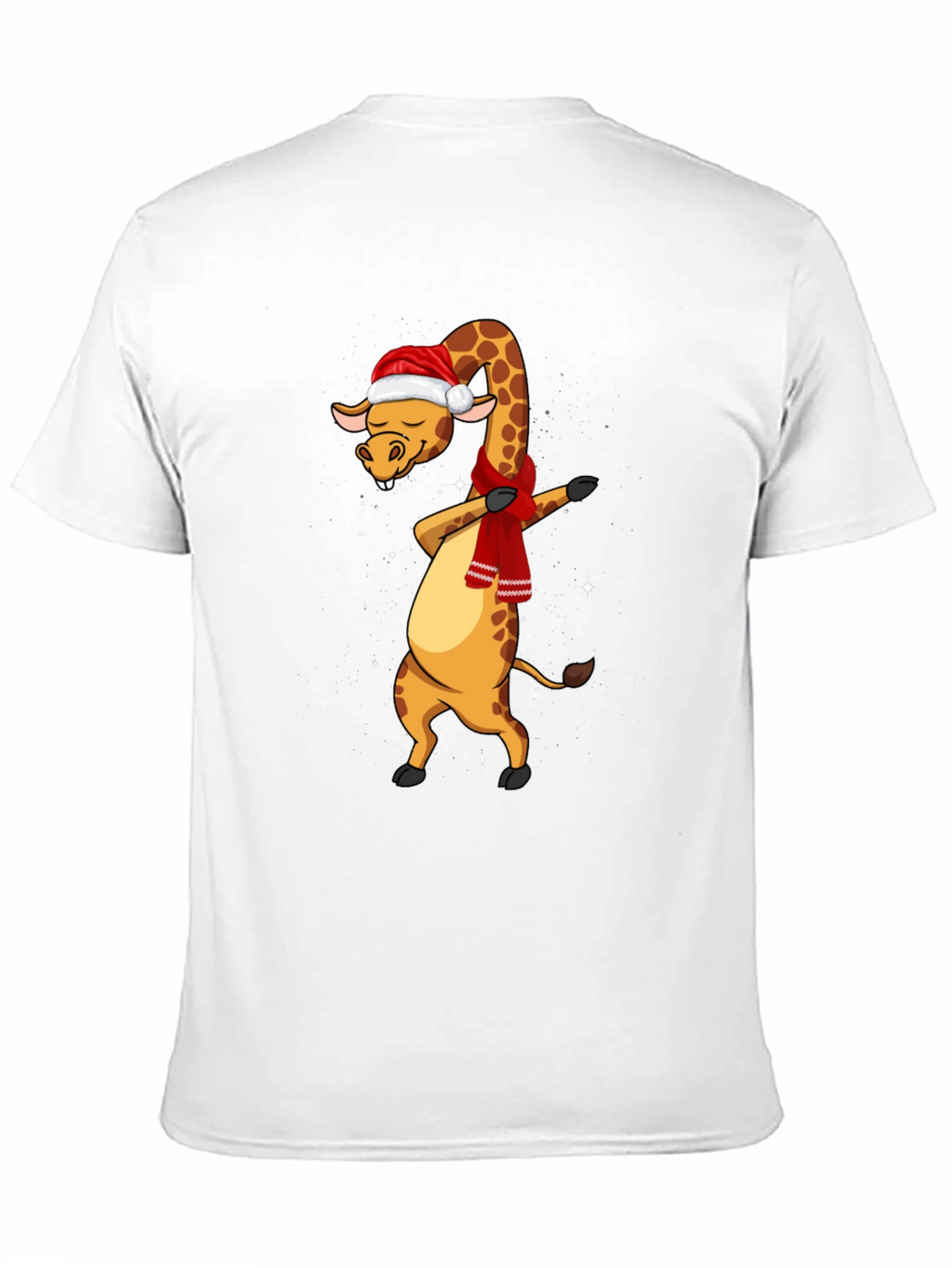Dabbing Giraffe Christmas T-Shirt