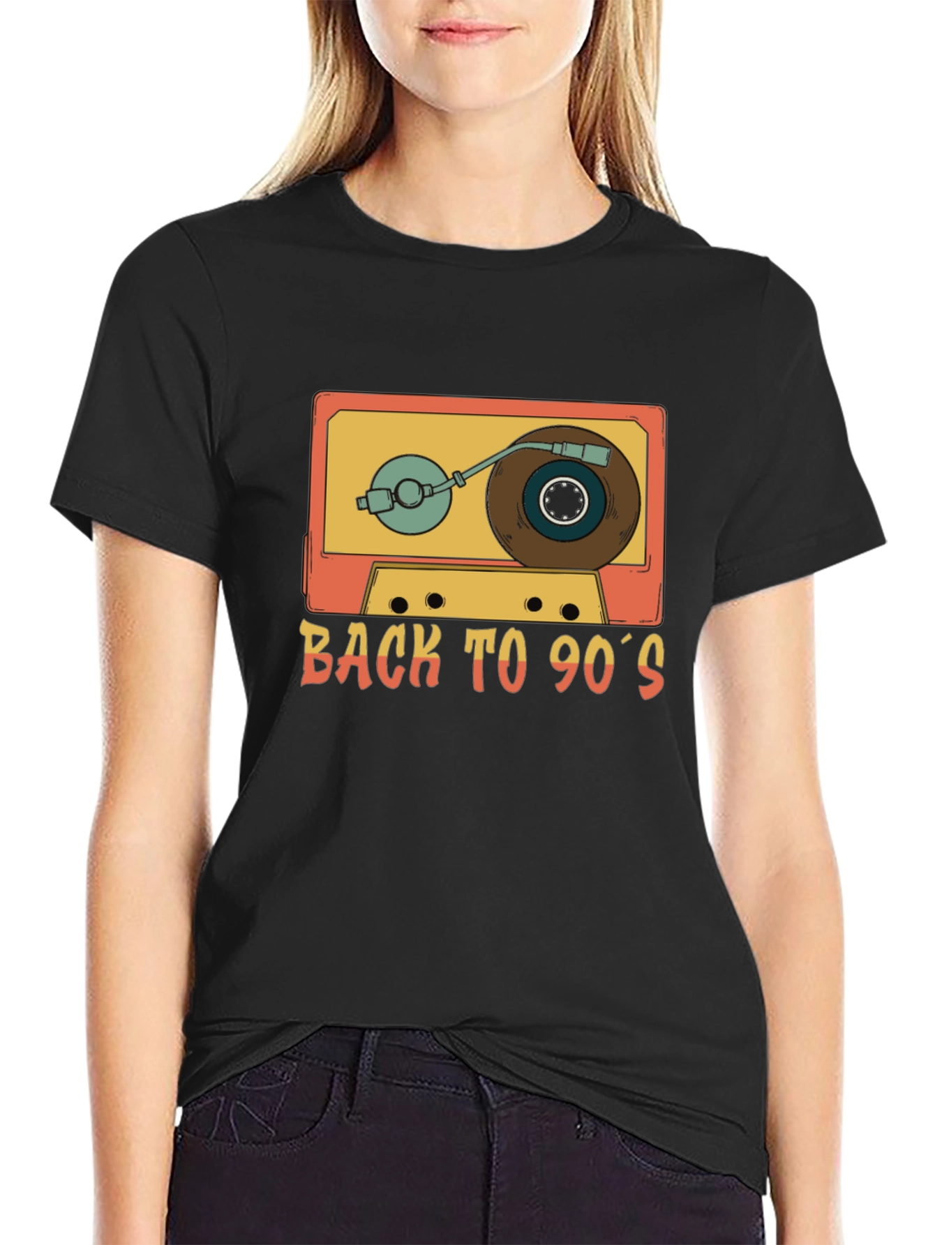 Back to the 90s Retro Cassette Tape T-Shirt