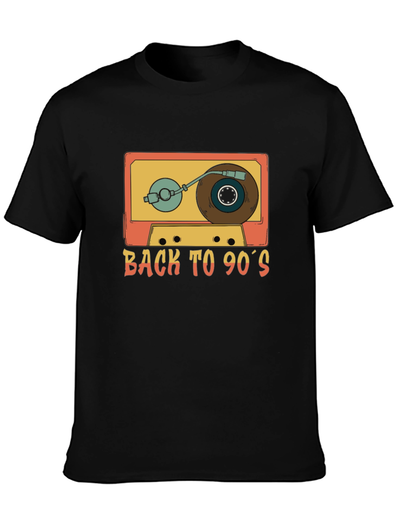 Back to the 90s Retro Cassette Tape T-Shirt
