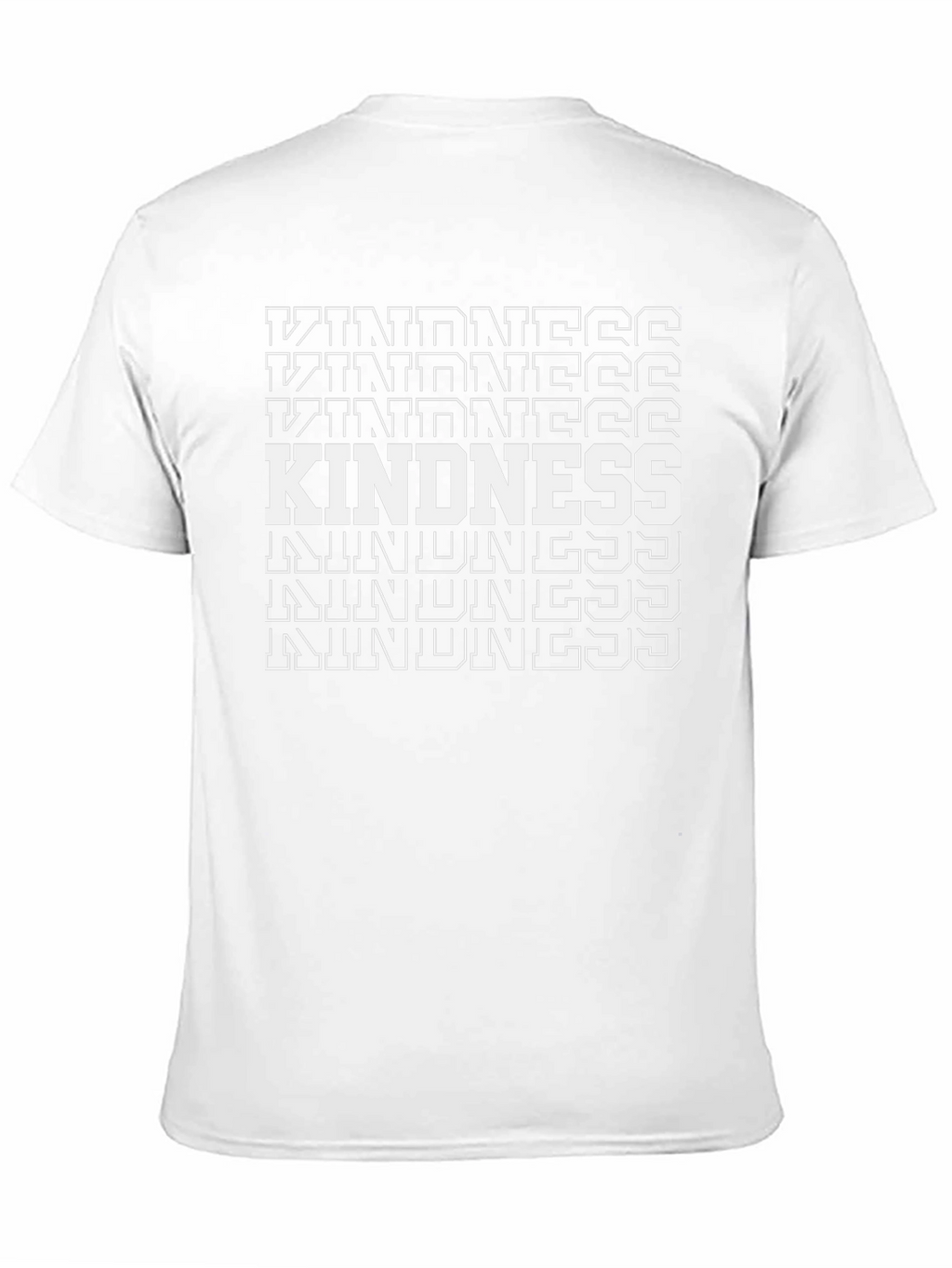 Kindness Graphic Print Black T-Shirt