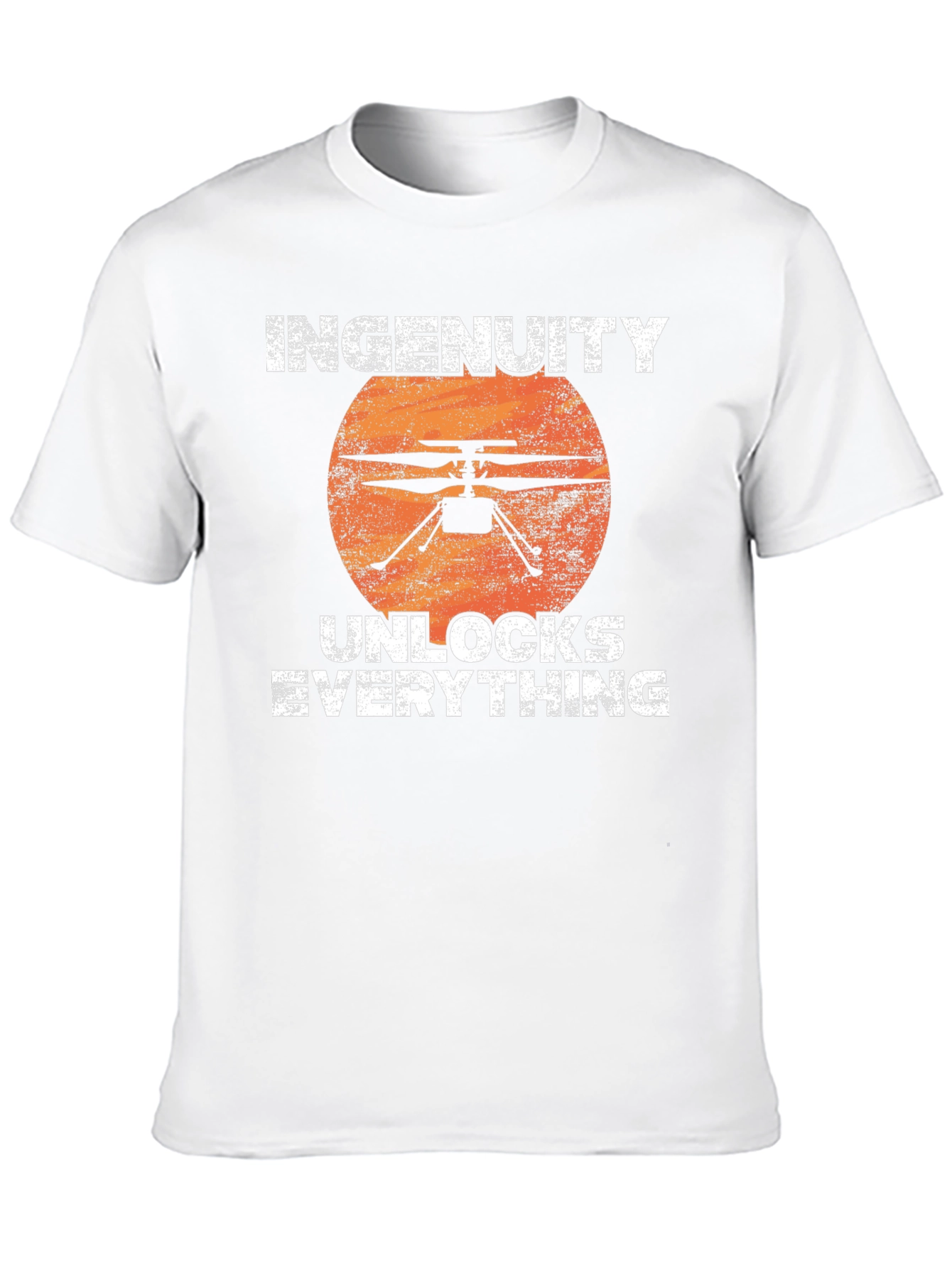 Ingenuity Helicopter T-Shirt - Unlocks Everything