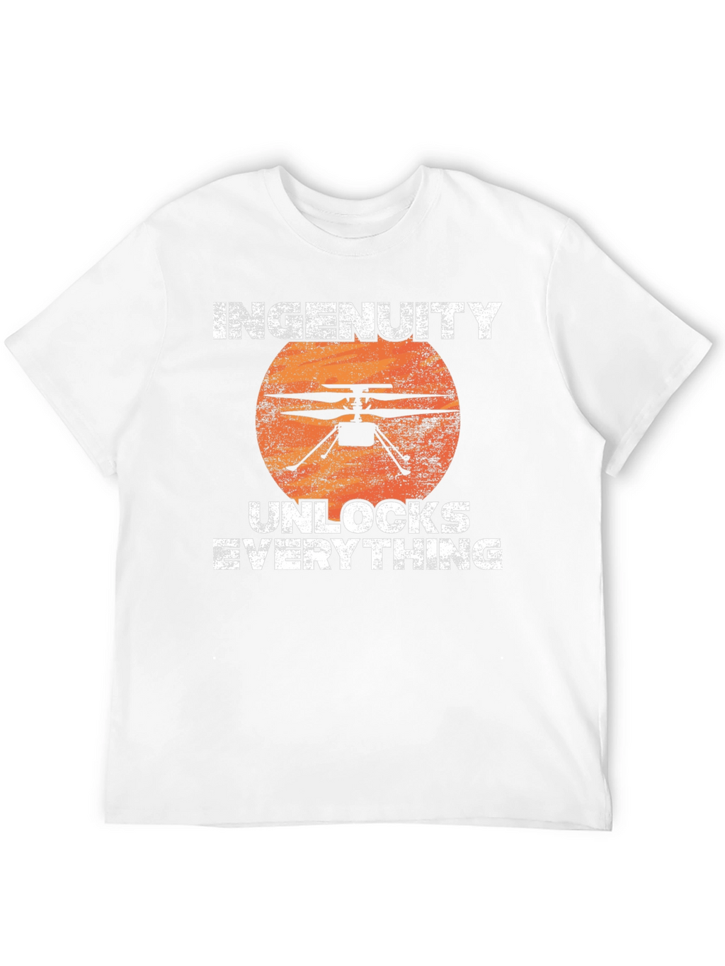 Ingenuity Helicopter T-Shirt - Unlocks Everything