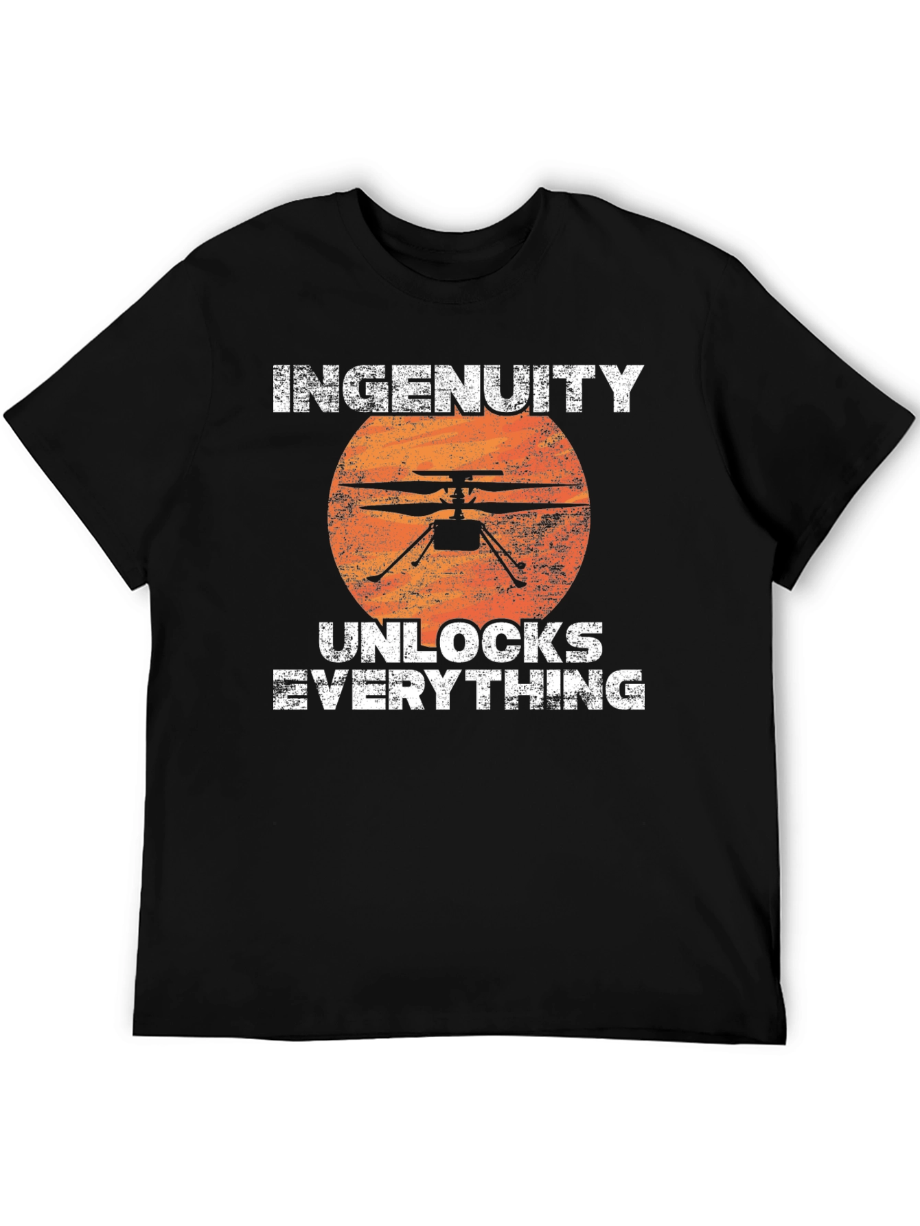 Ingenuity Helicopter T-Shirt - Unlocks Everything
