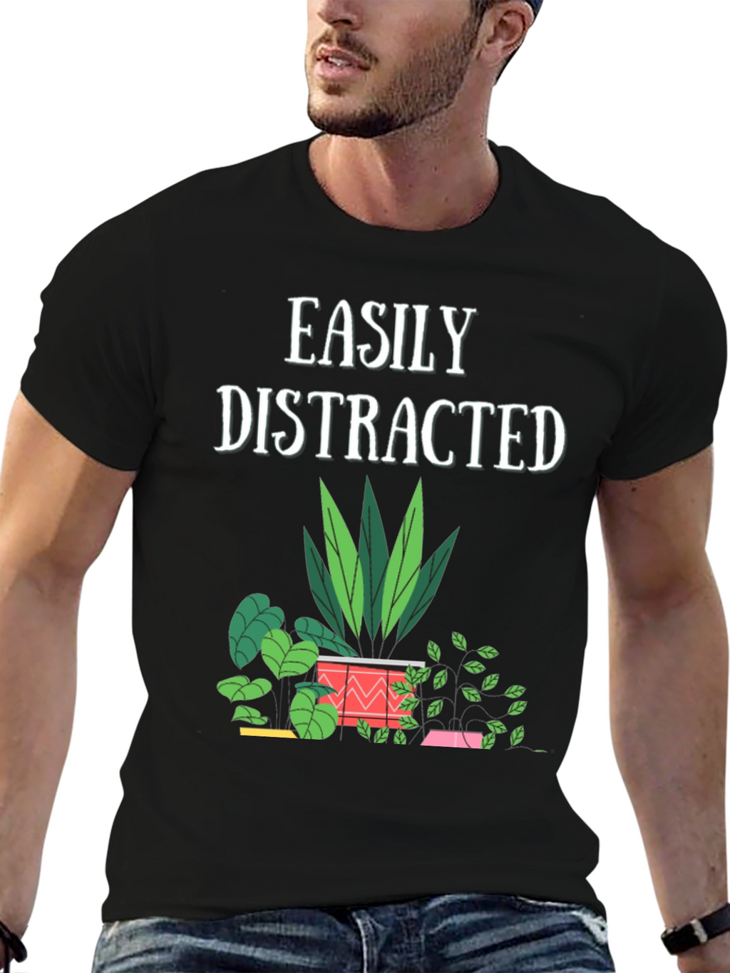 Easily Distracted Plant Lover T-Shirt