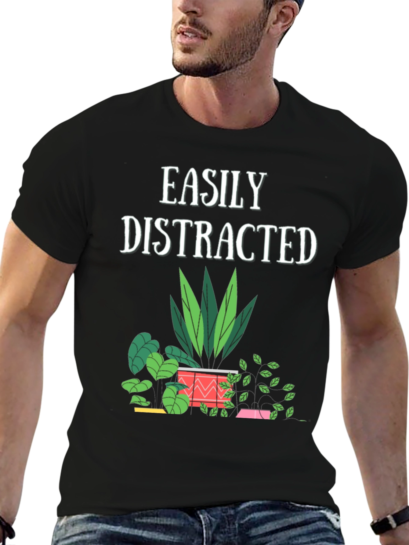 Easily Distracted Plant Lover T-Shirt
