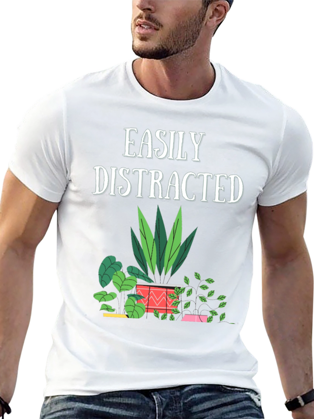 Easily Distracted Plant Lover T-Shirt
