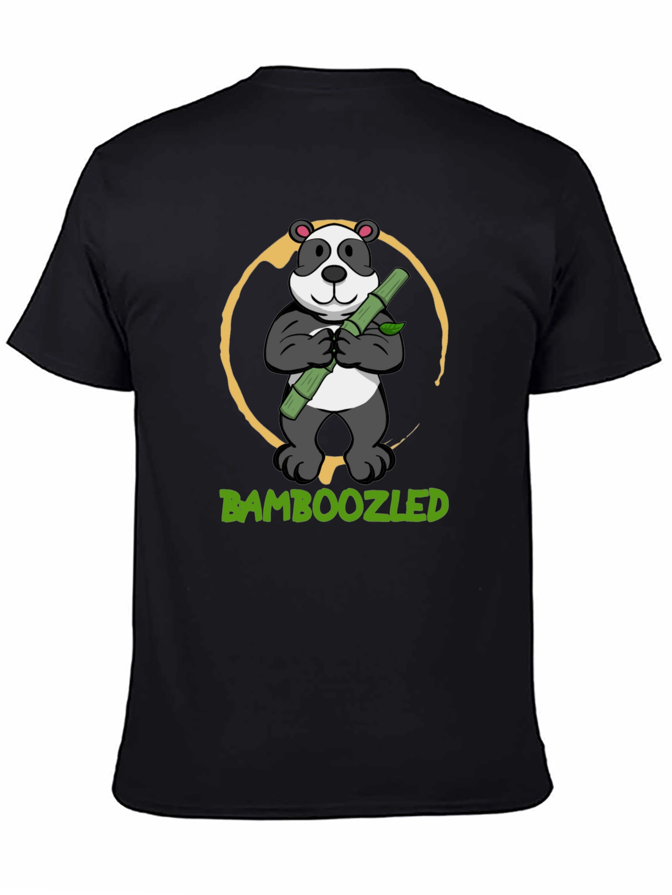 Bamboozled Panda Graphic Tee - Soft Cotton Blend