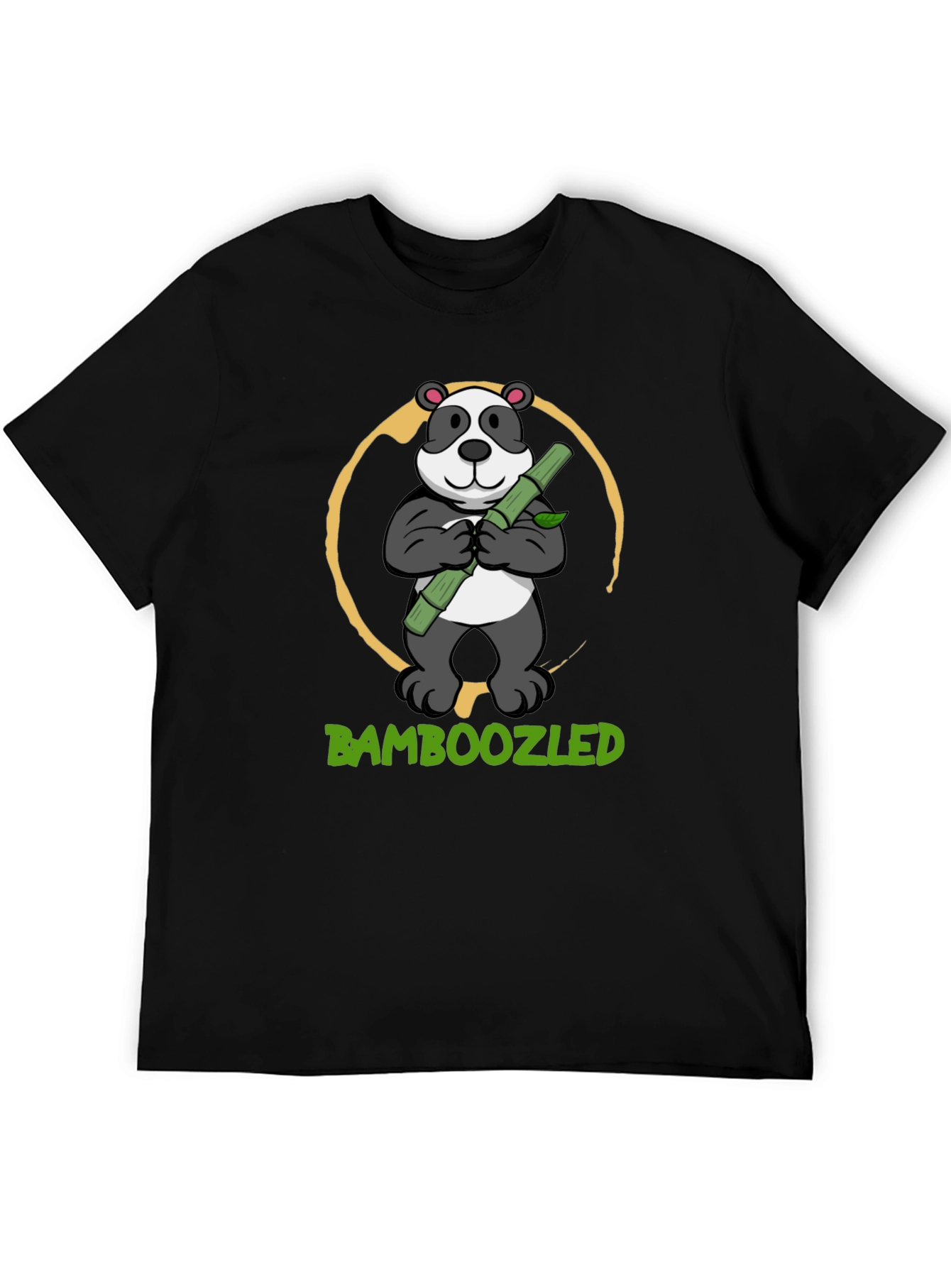 Bamboozled Panda Graphic Tee - Soft Cotton Blend