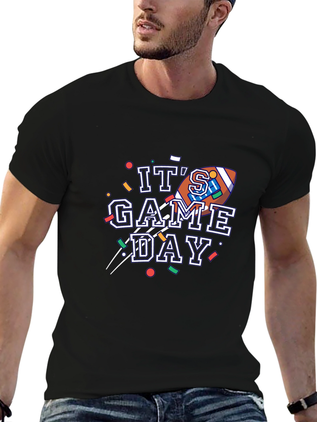 Its Game Day Football Graphic Tee