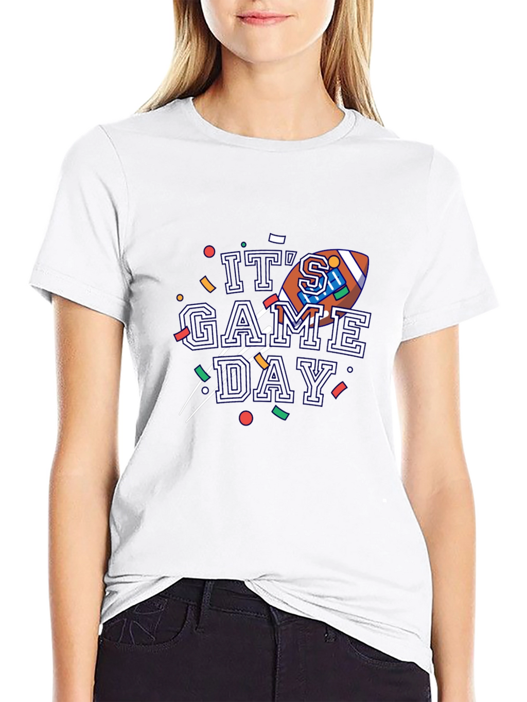 Its Game Day Football Graphic Tee