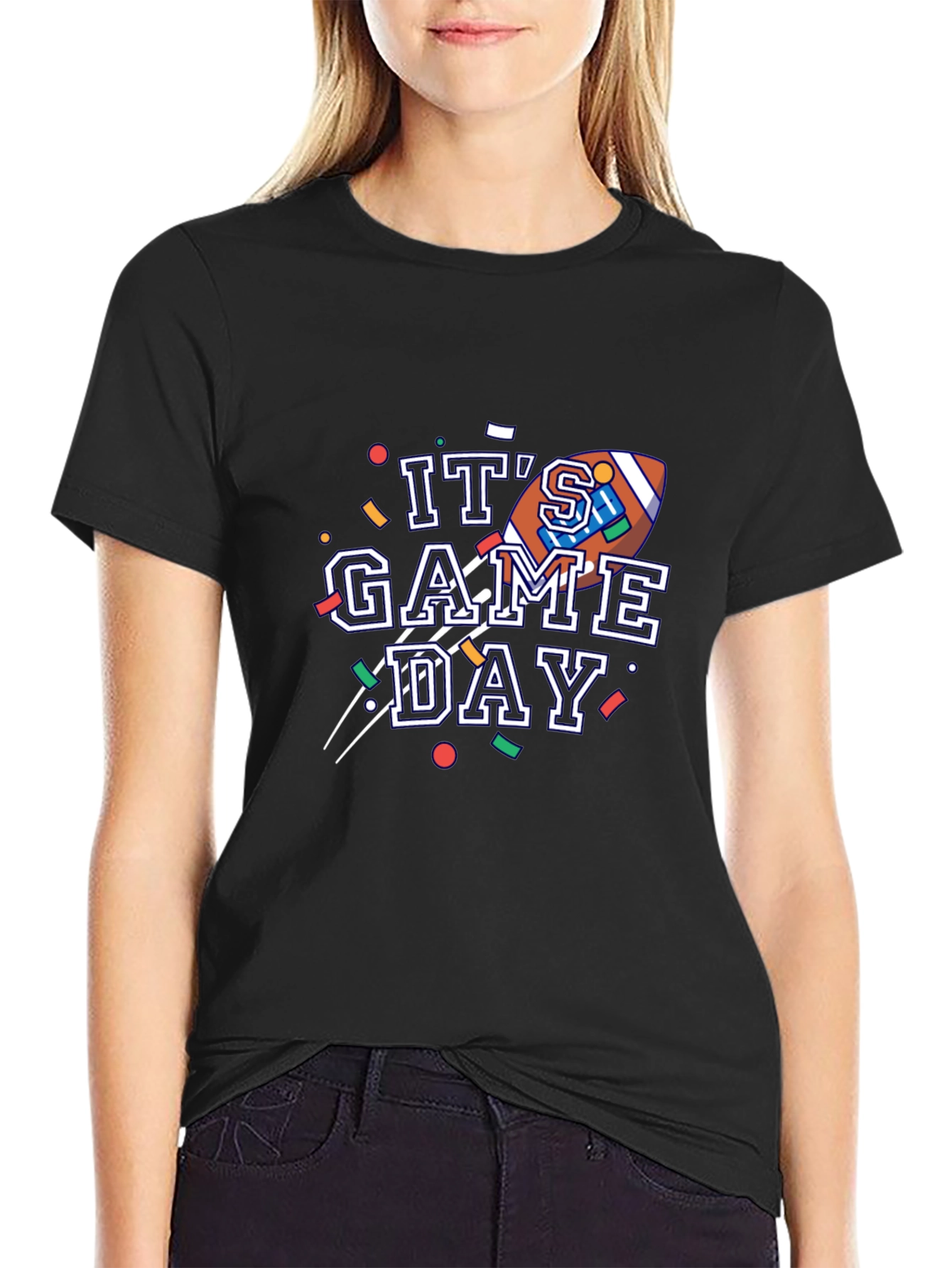 Its Game Day Football Graphic Tee