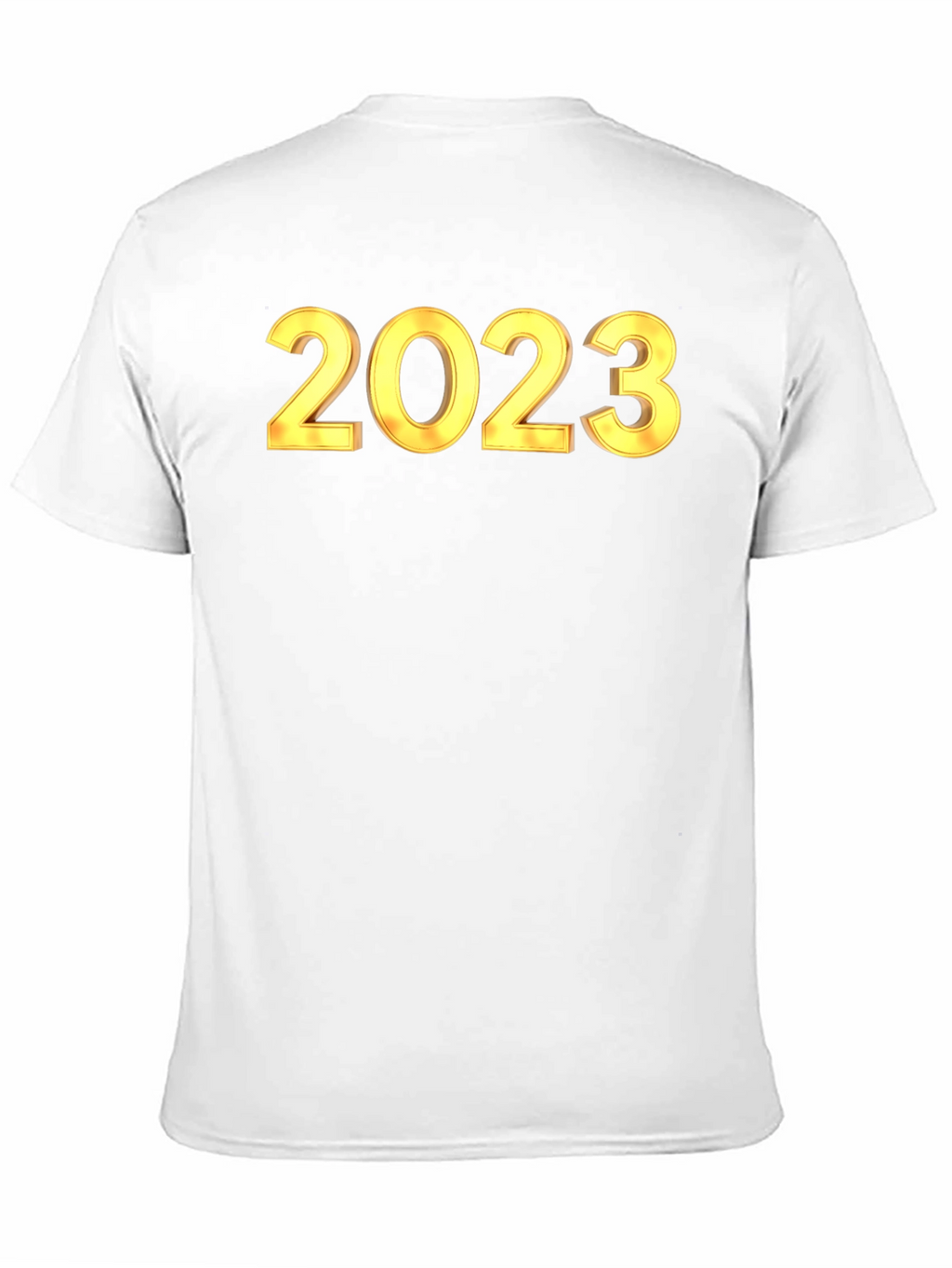 New Year 2023 Black Graphic T-Shirt