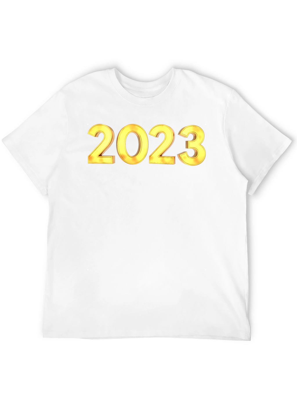 New Year 2023 Black Graphic T-Shirt