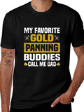 Gold Panning Buddies Dad T-Shirt