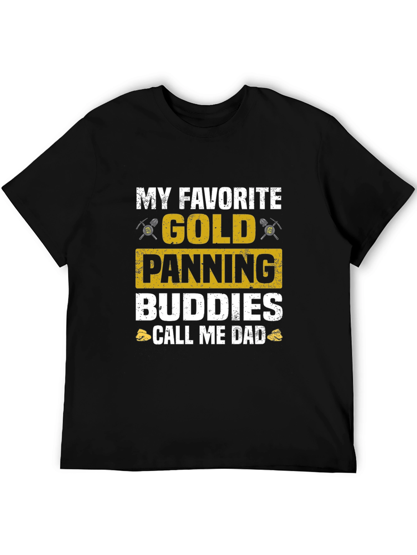 Gold Panning Buddies Dad T-Shirt