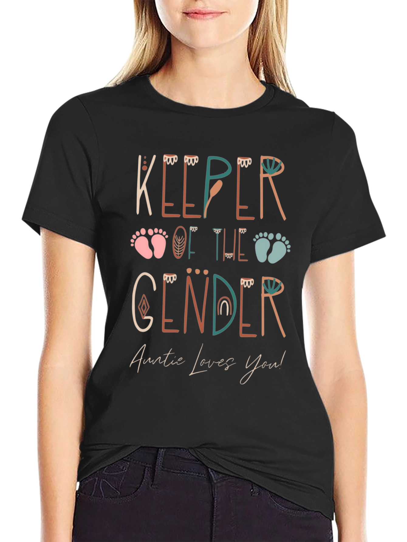 Keeper of the Gender Auntie Loves You! T-Shirt