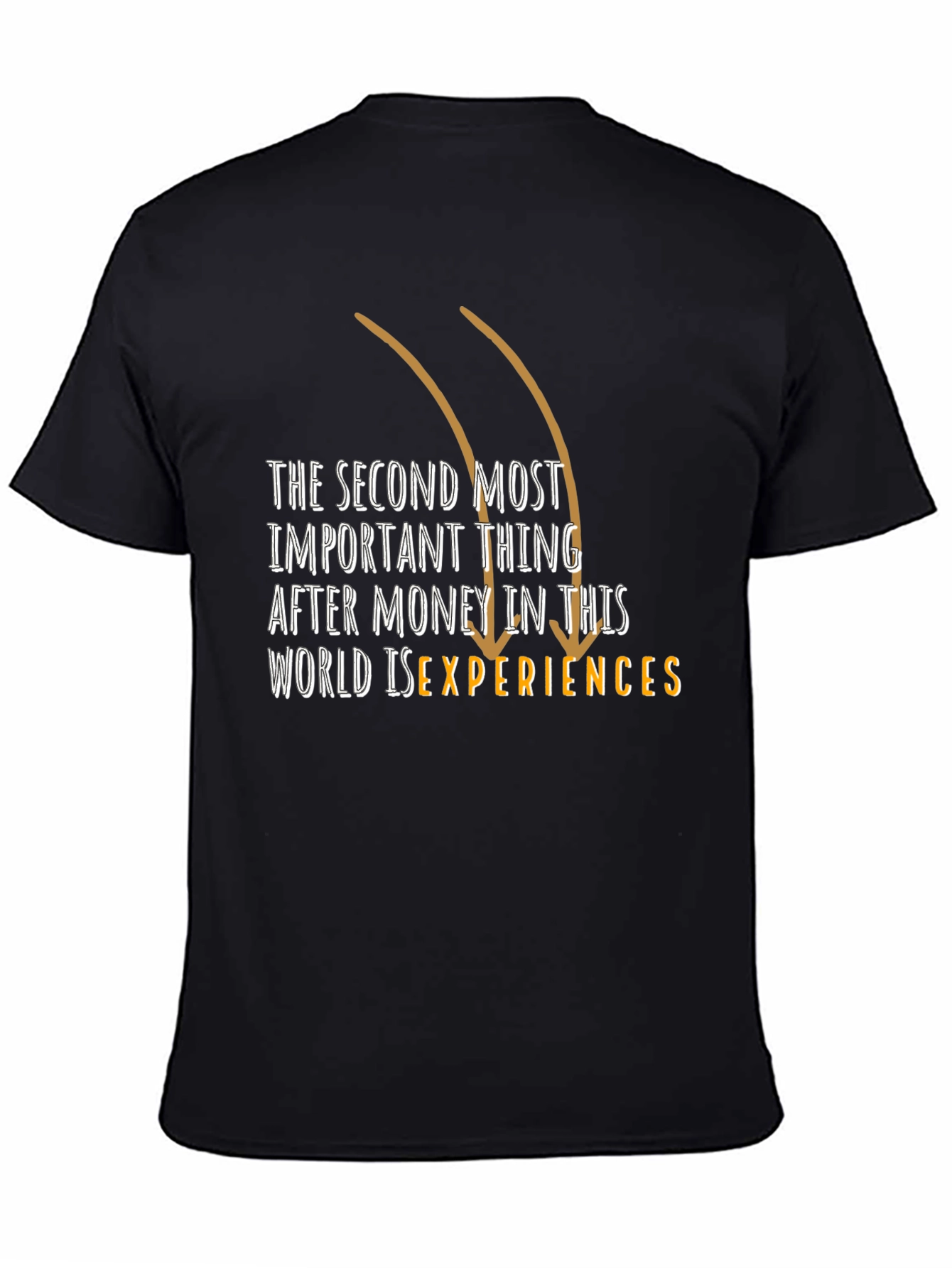 Experiences Tee: The Second Most Important Thing
