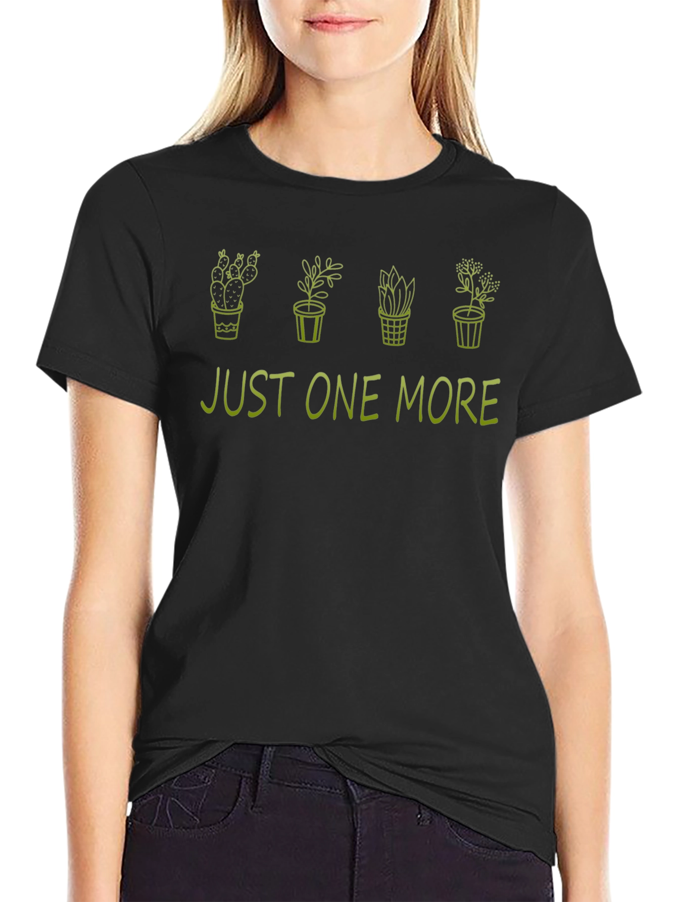 Just One More Plants Graphic T-Shirt