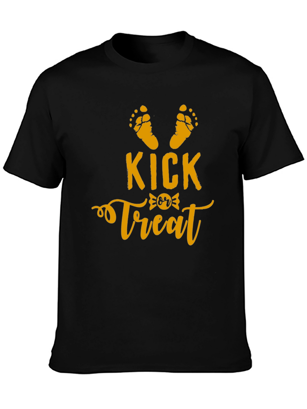 Kick or Treat Halloween Pregnancy Shirt