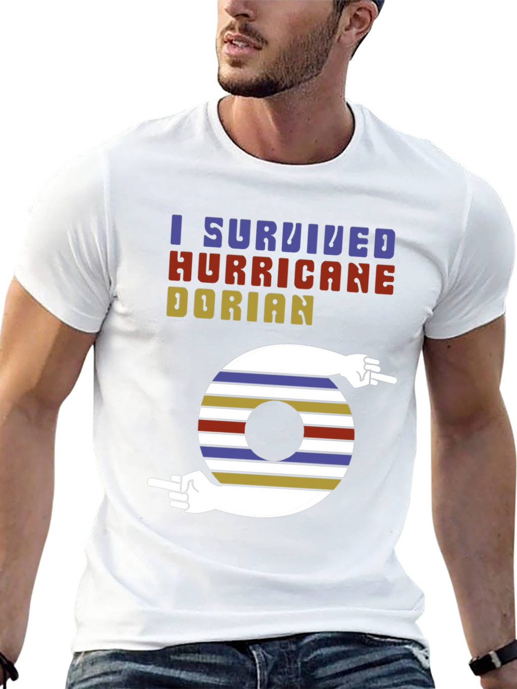 I Survived Hurricane Dorian Graphic Tee
