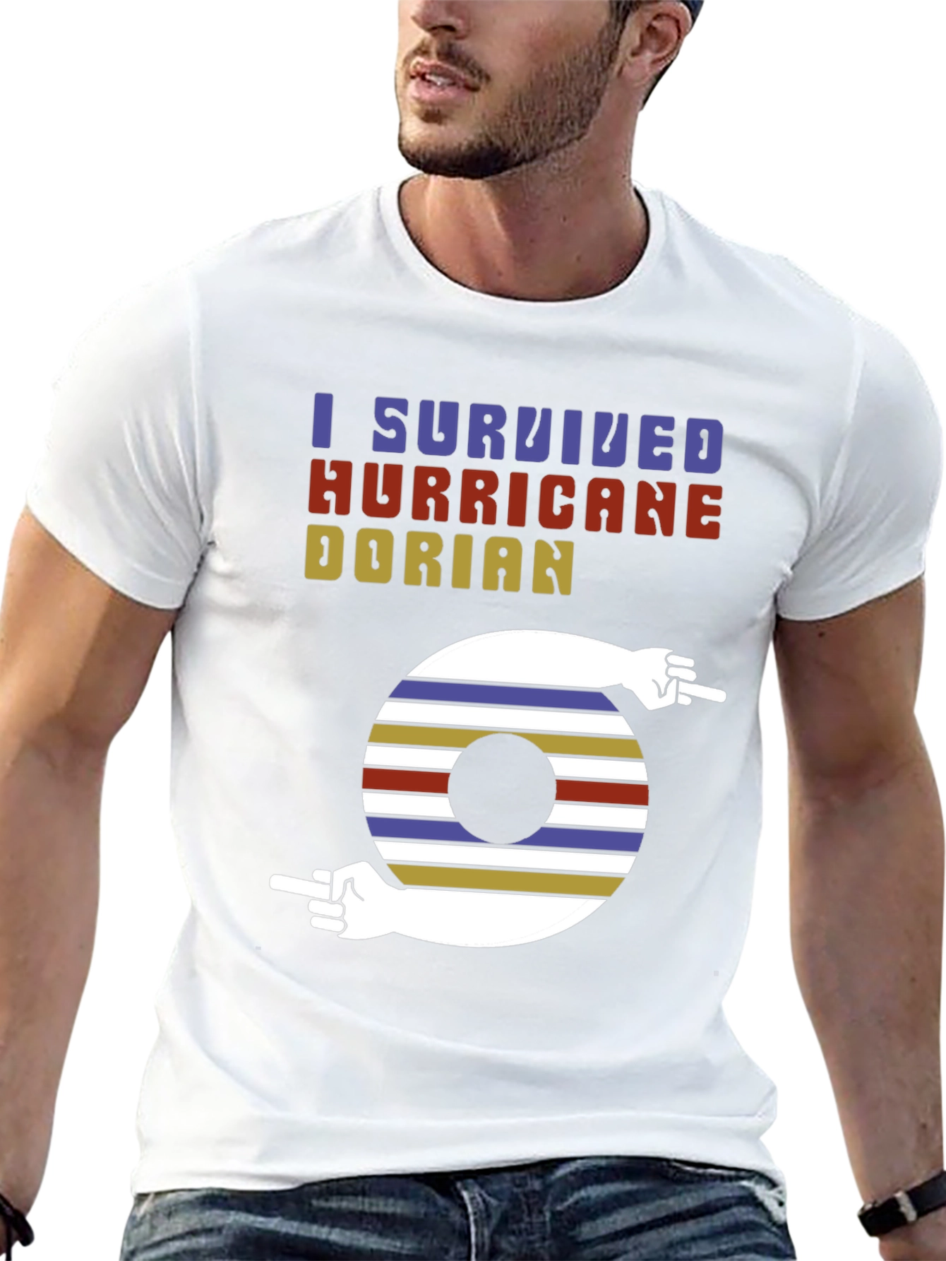 I Survived Hurricane Dorian Graphic Tee