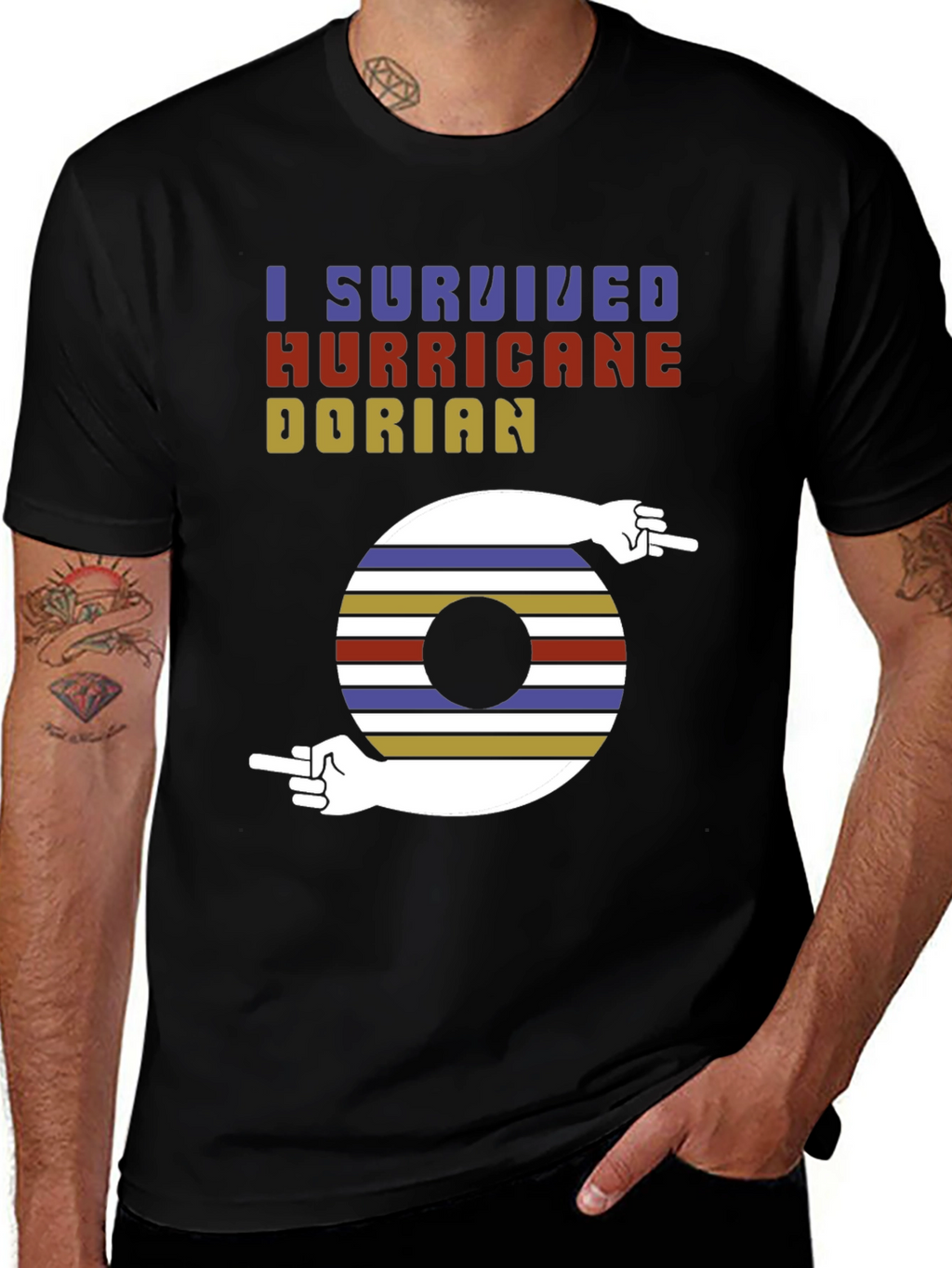 I Survived Hurricane Dorian Graphic Tee