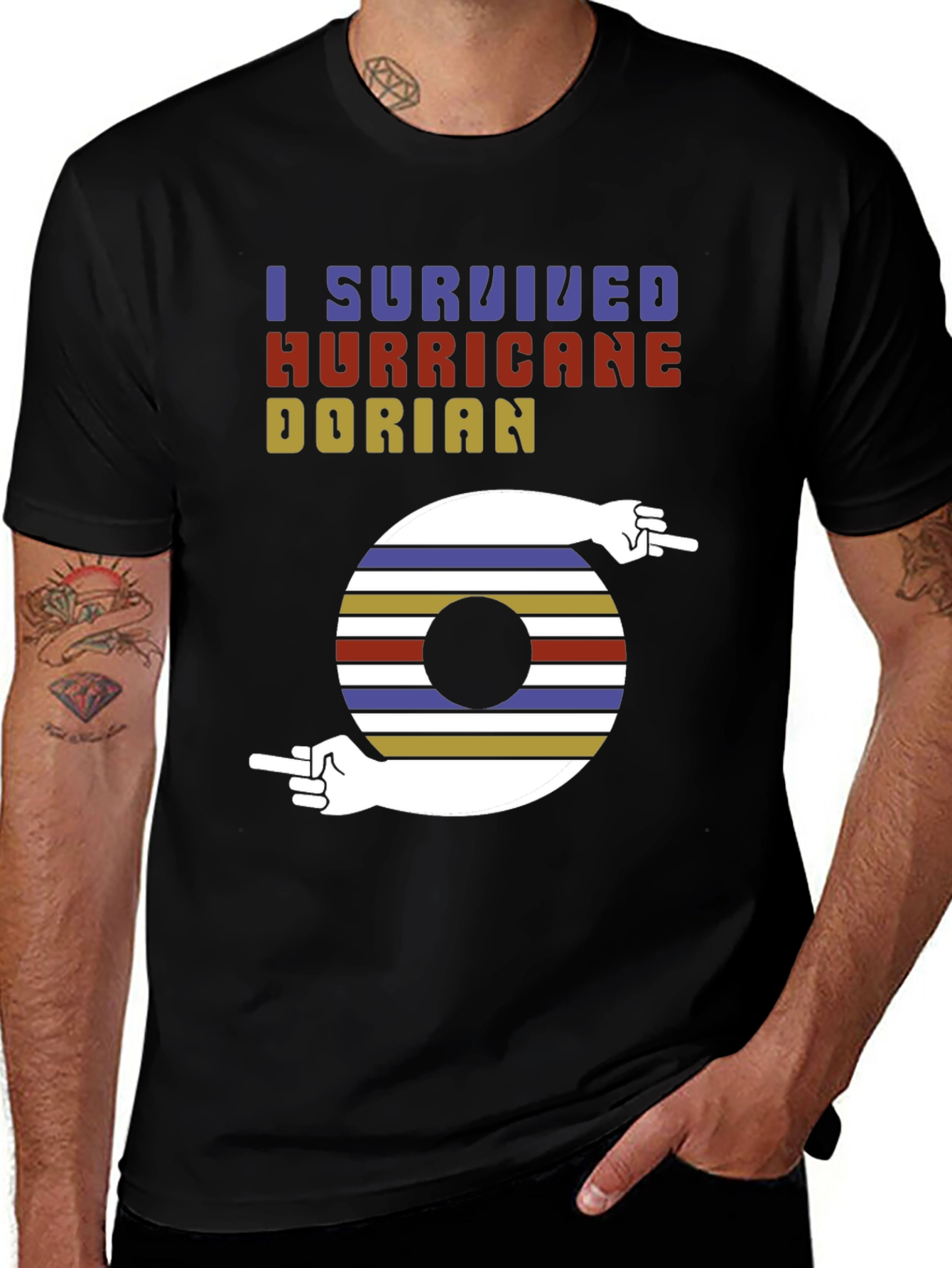 I Survived Hurricane Dorian Graphic Tee