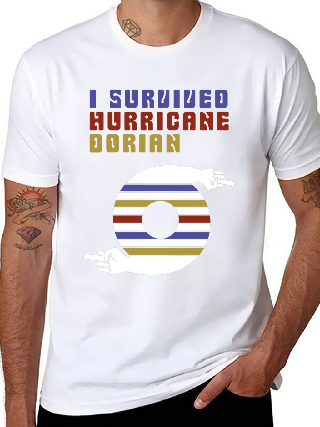 I Survived Hurricane Dorian Graphic Tee