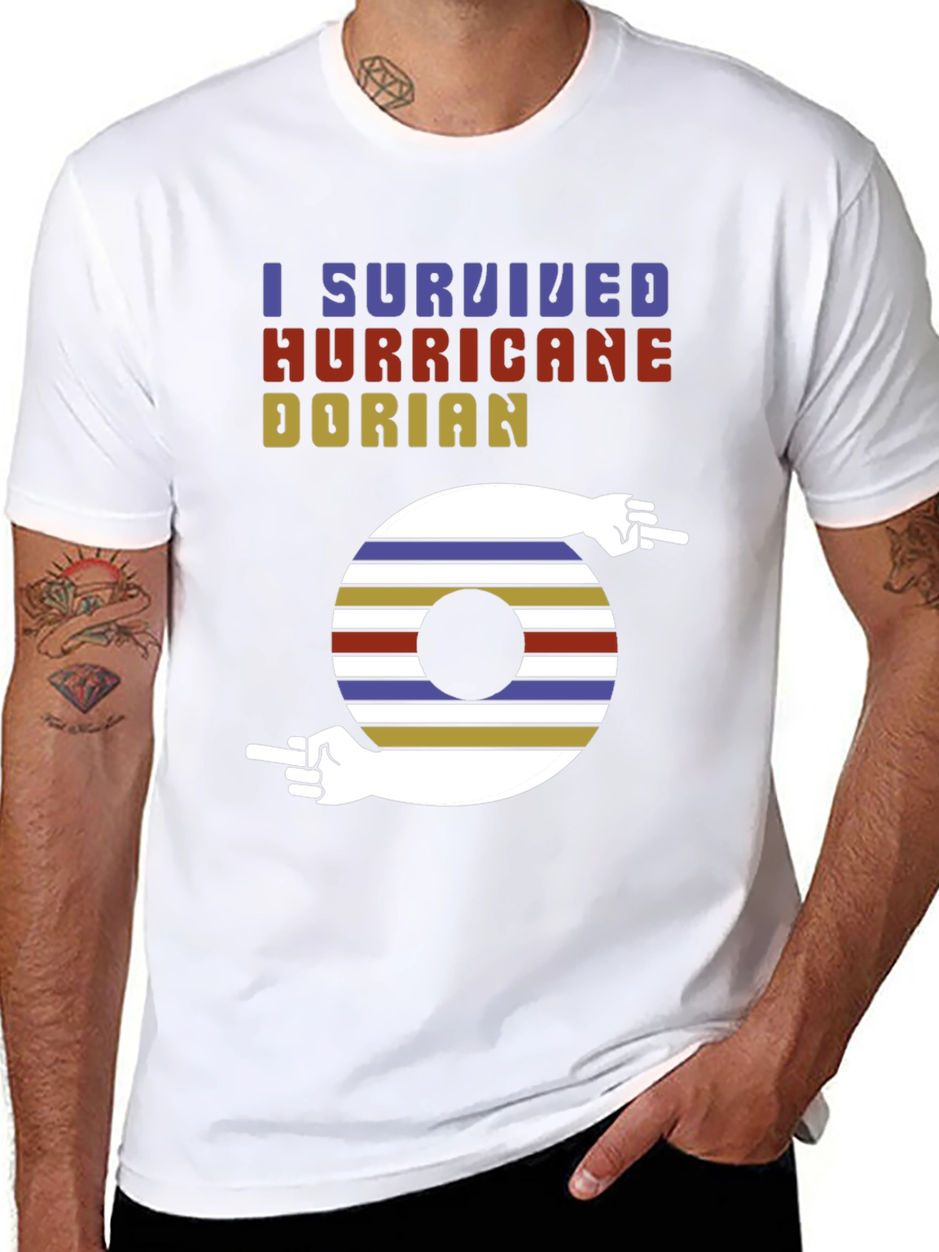 I Survived Hurricane Dorian Graphic Tee