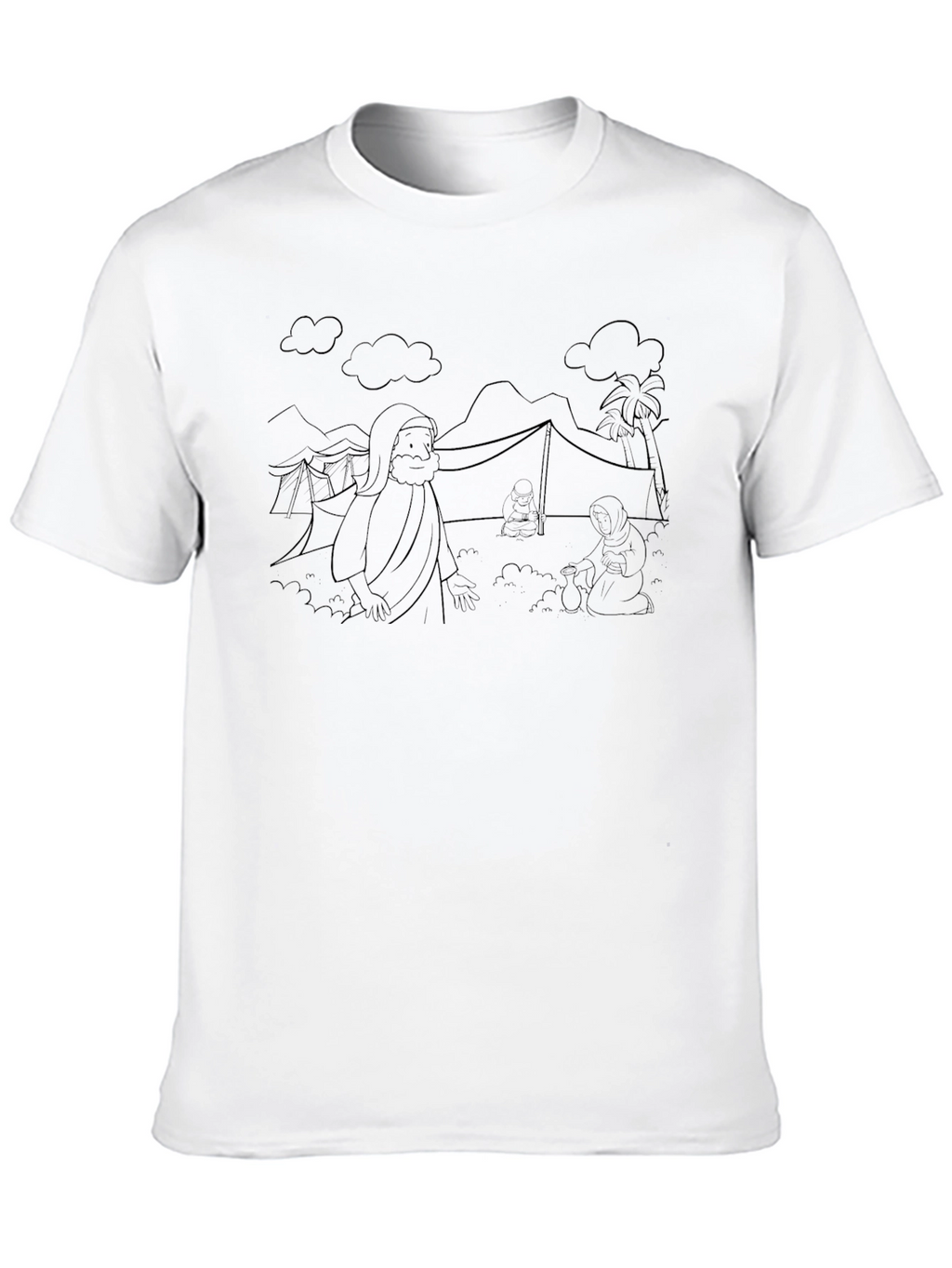 Cartoon Scene T-Shirt