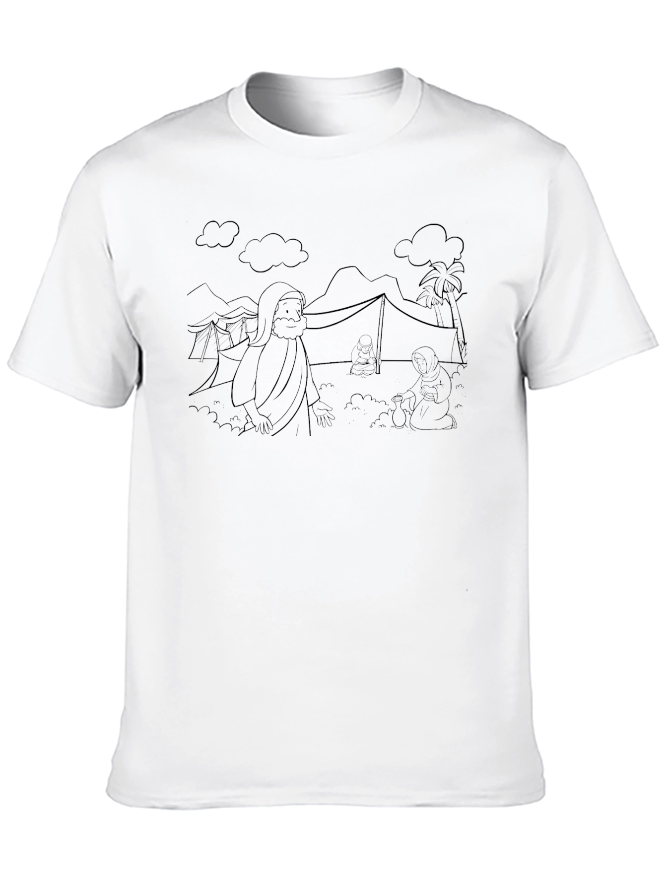 Cartoon Scene T-Shirt