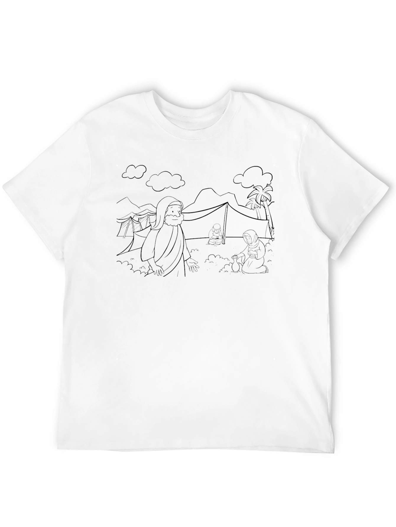 Cartoon Scene T-Shirt