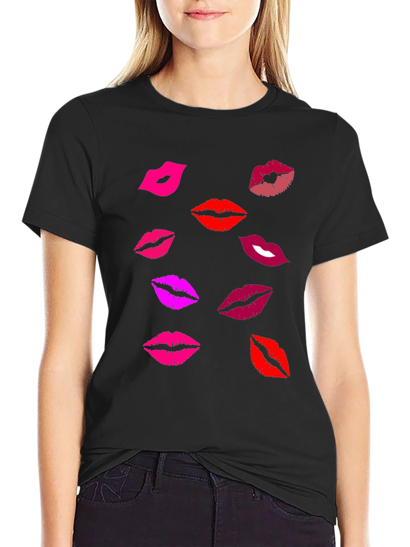 Kiss Lips Graphic Tee - Bold & Playful