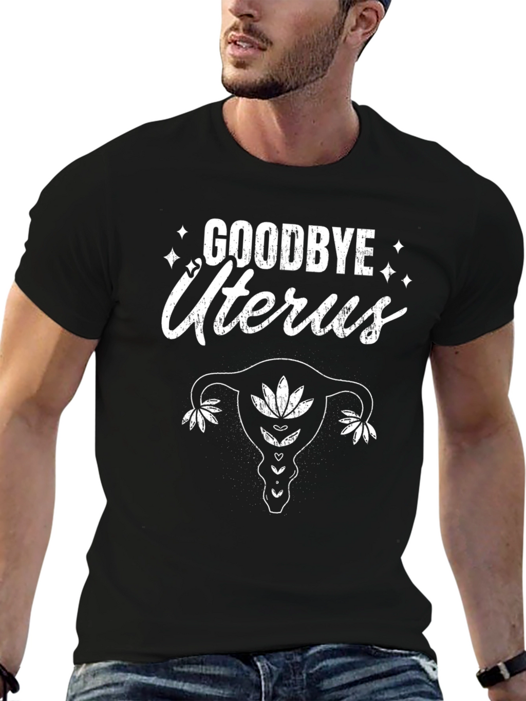 Goodbye Uterus T-Shirt - Empowering Graphic Tee