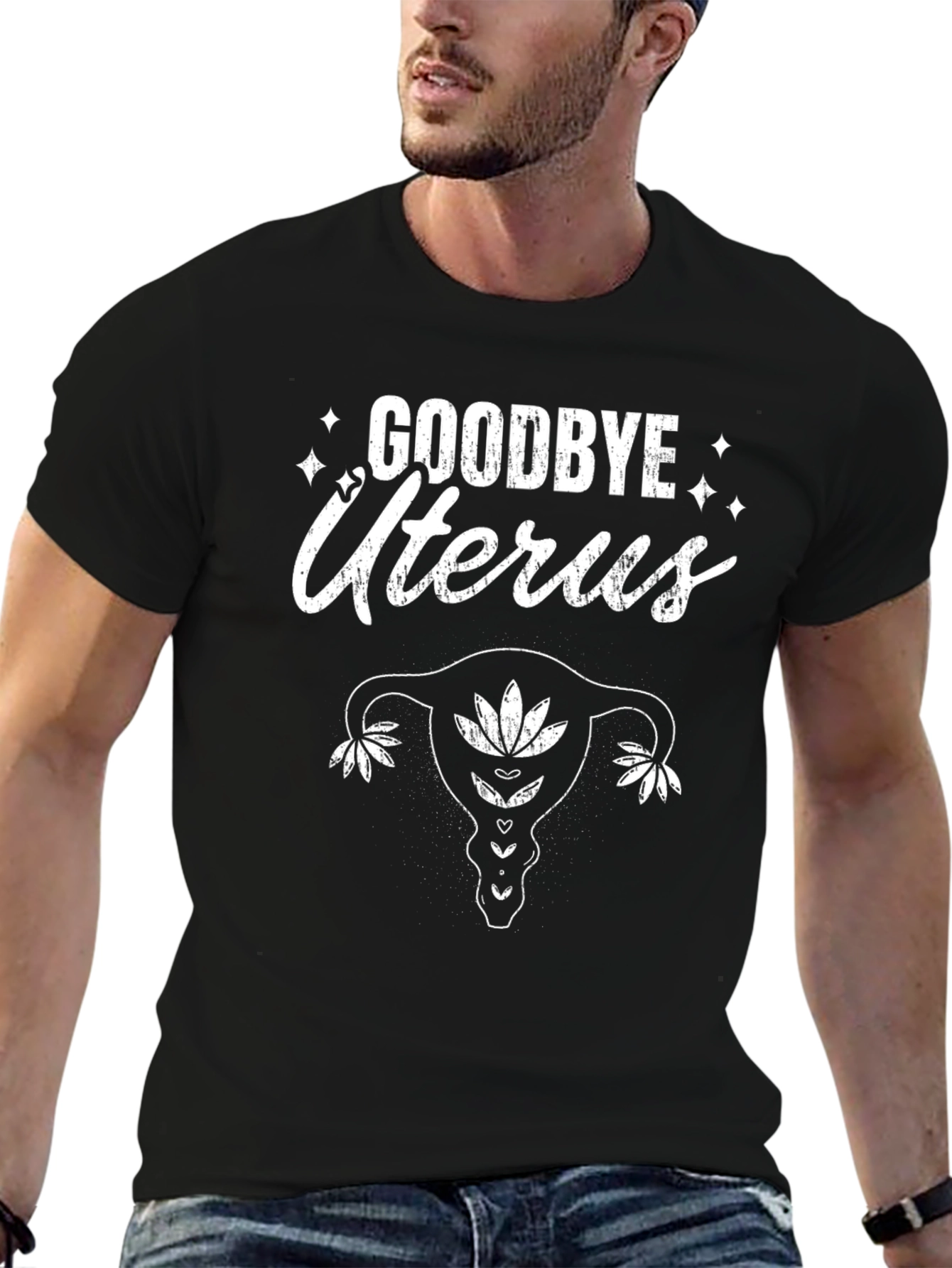 Goodbye Uterus T-Shirt - Empowering Graphic Tee