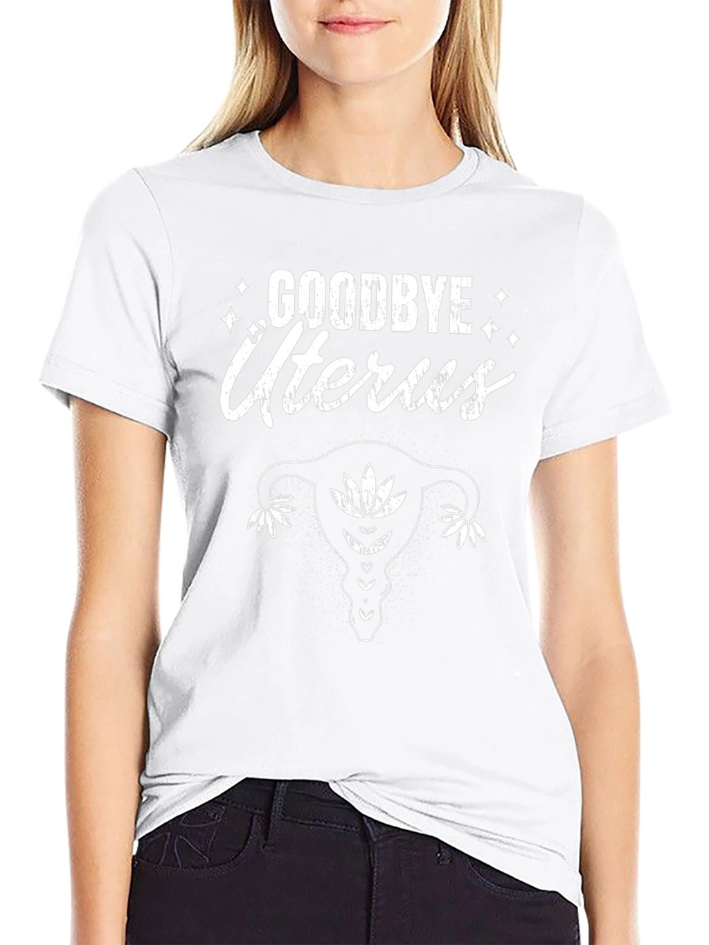 Goodbye Uterus T-Shirt - Empowering Graphic Tee