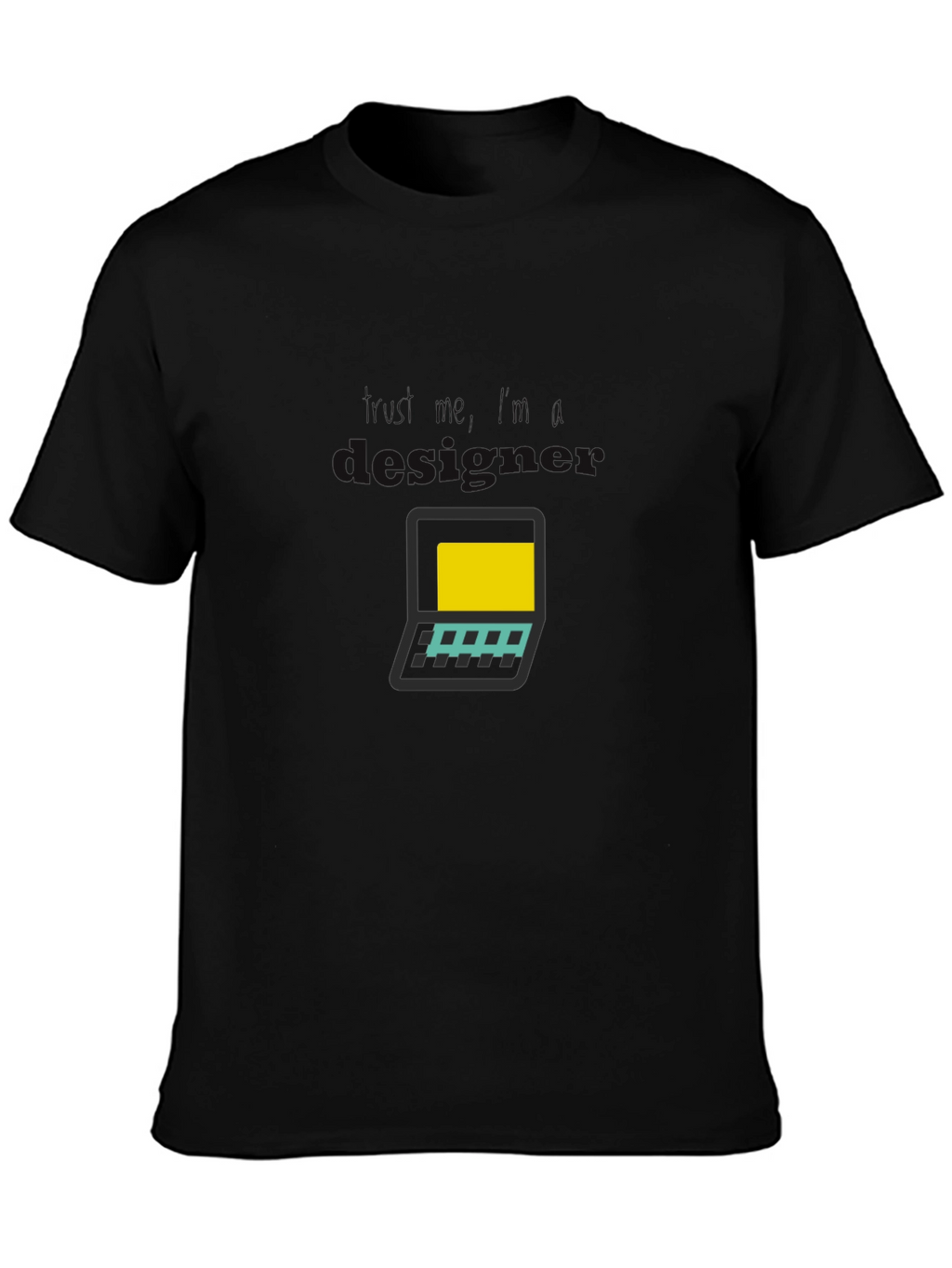 Laptop Graphic Tee - Techie Casual Style